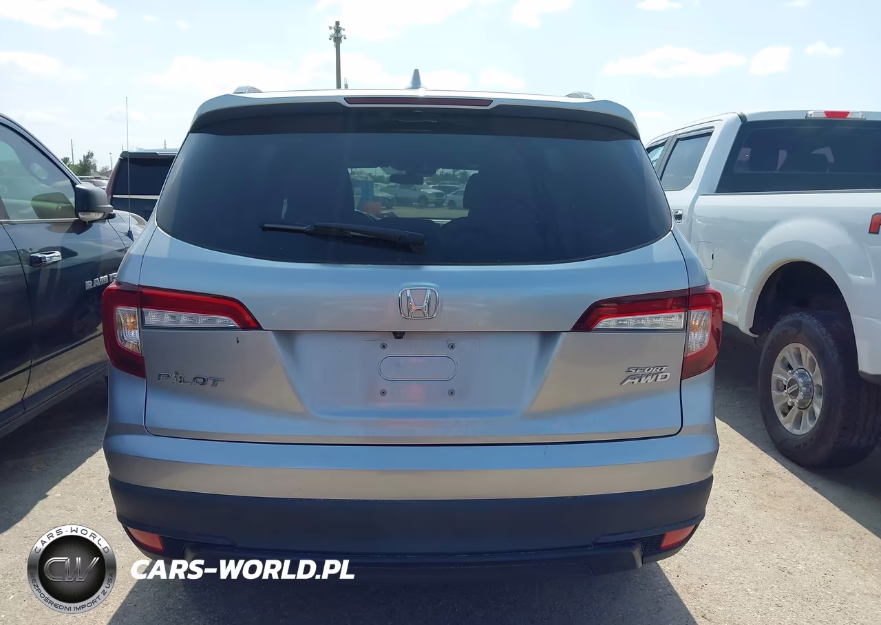 2022 Honda Pilot Awd Sport VIN:5FNYF6H34NB073545 - 16
