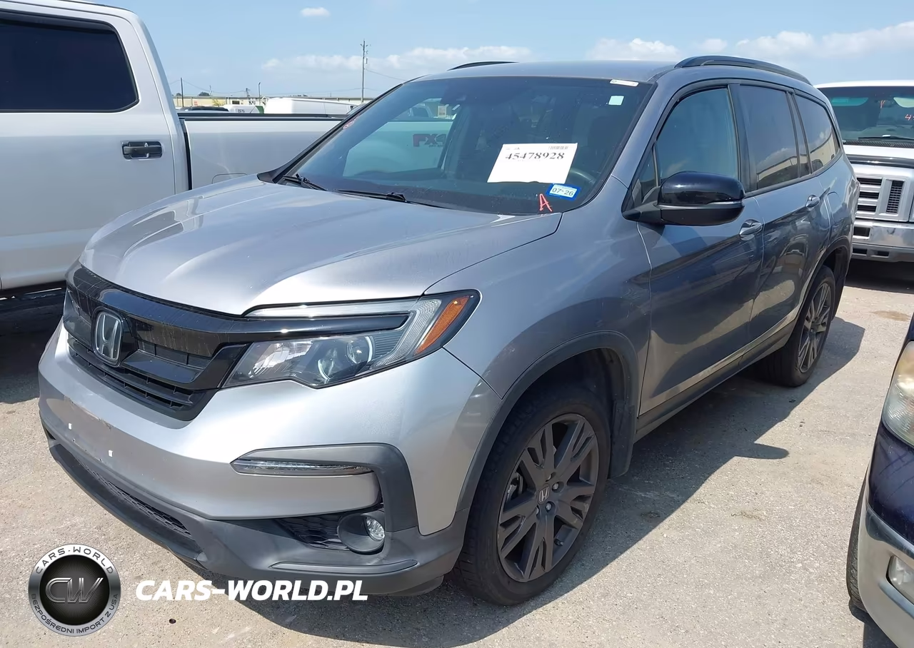 2022 Honda Pilot Awd Sport VIN:5FNYF6H34NB073545 - 2