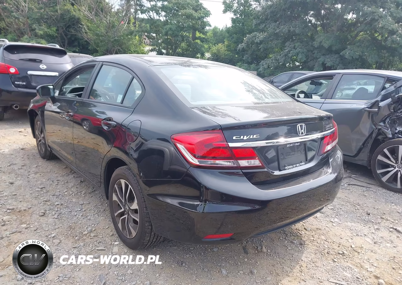 2014 Honda Civic Ex VIN:19XFB2F81EE209775 - 3