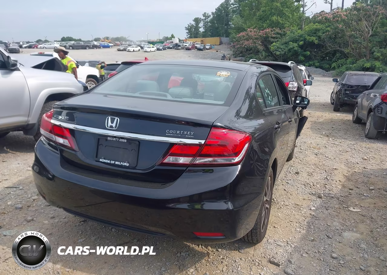 2014 Honda Civic Ex VIN:19XFB2F81EE209775 - 4