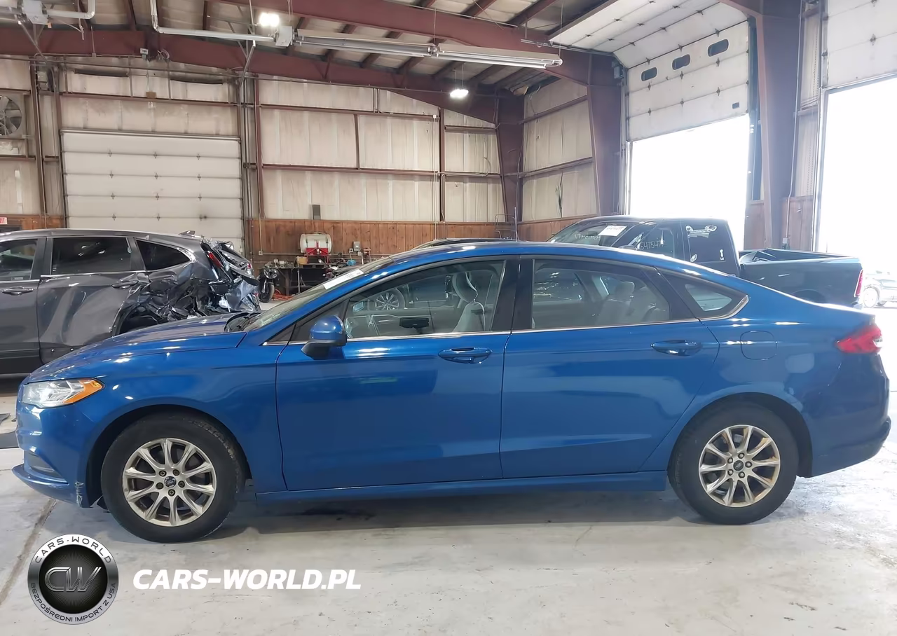 2017 Ford Fusion S VIN:3FA6P0G72HR118609 - 14