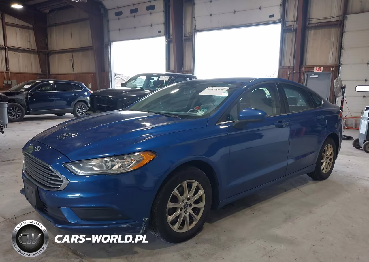 2017 Ford Fusion S VIN:3FA6P0G72HR118609 - 2