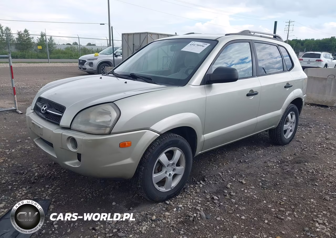 2007 Hyundai Tucson Gls VIN:KM8JM12B57U515801 - 2