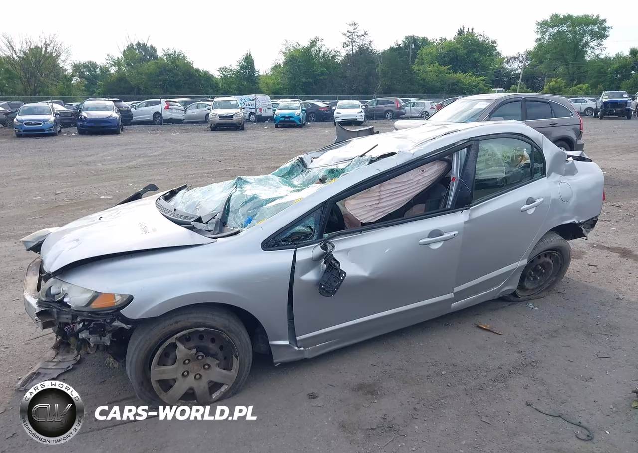 2009 Honda Civic Lx VIN:2HGFA16569H306078 - 15