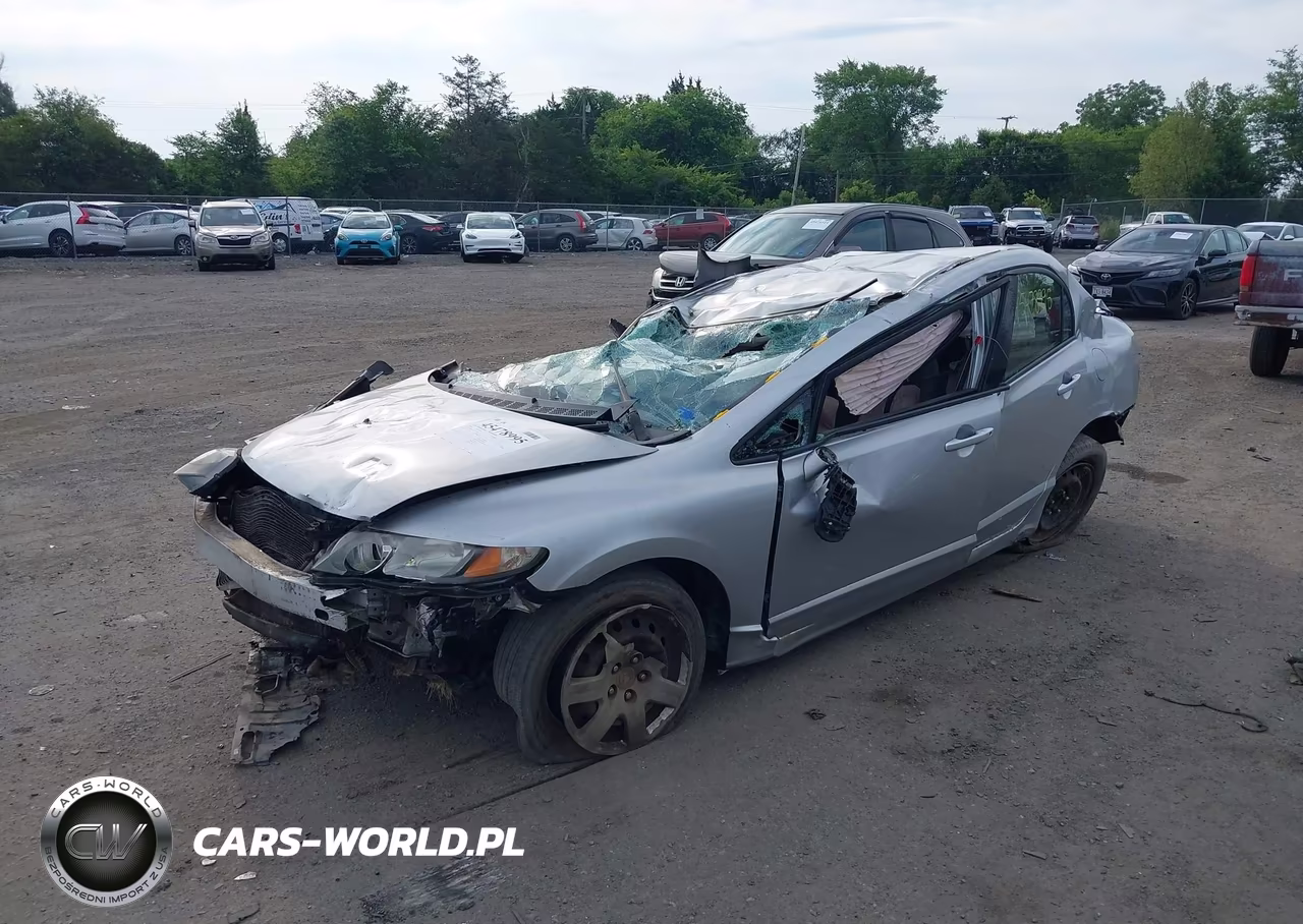 2009 Honda Civic Lx VIN:2HGFA16569H306078 - 2