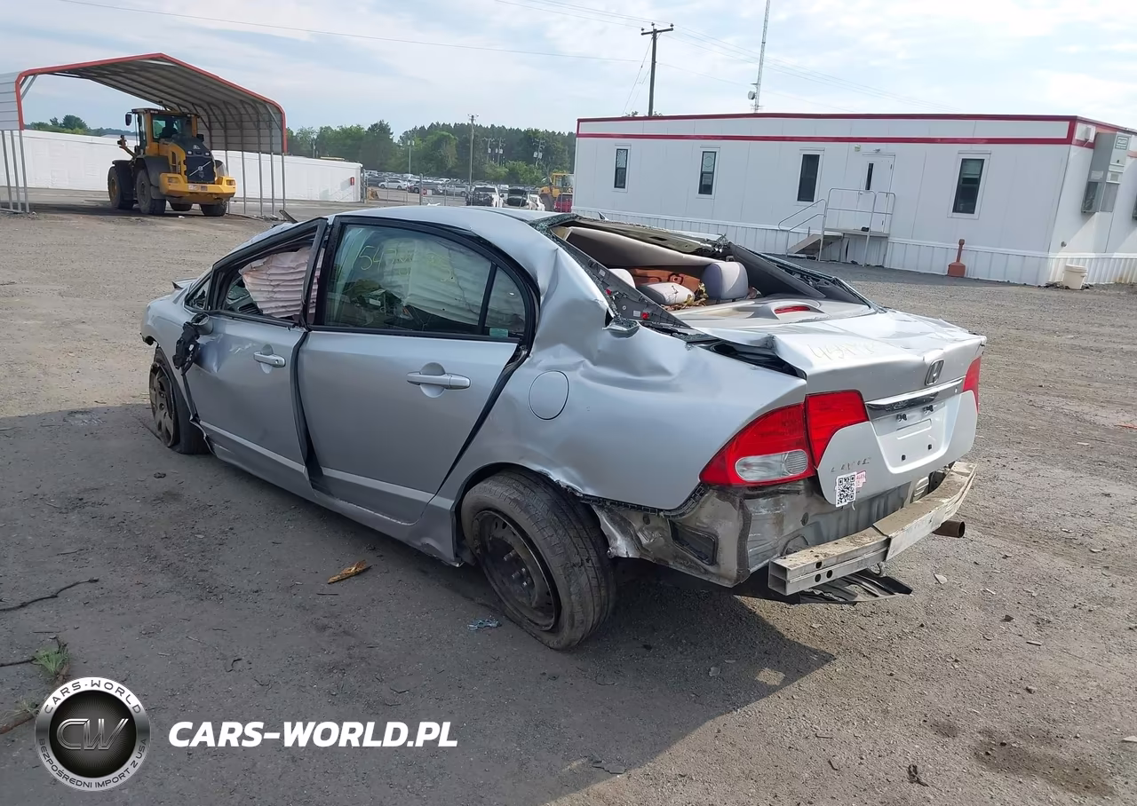 2009 Honda Civic Lx VIN:2HGFA16569H306078 - 3
