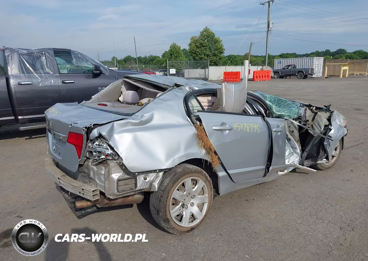 2009 Honda Civic Lx VIN:2HGFA16569H306078 - 4