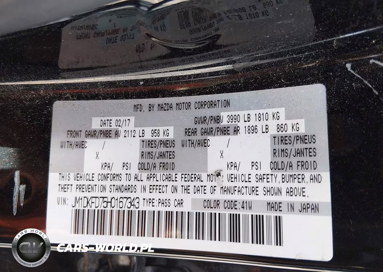 2017 Mazda Cx-3 Grand Touring VIN:JM1DKFD75H0167343 - 9