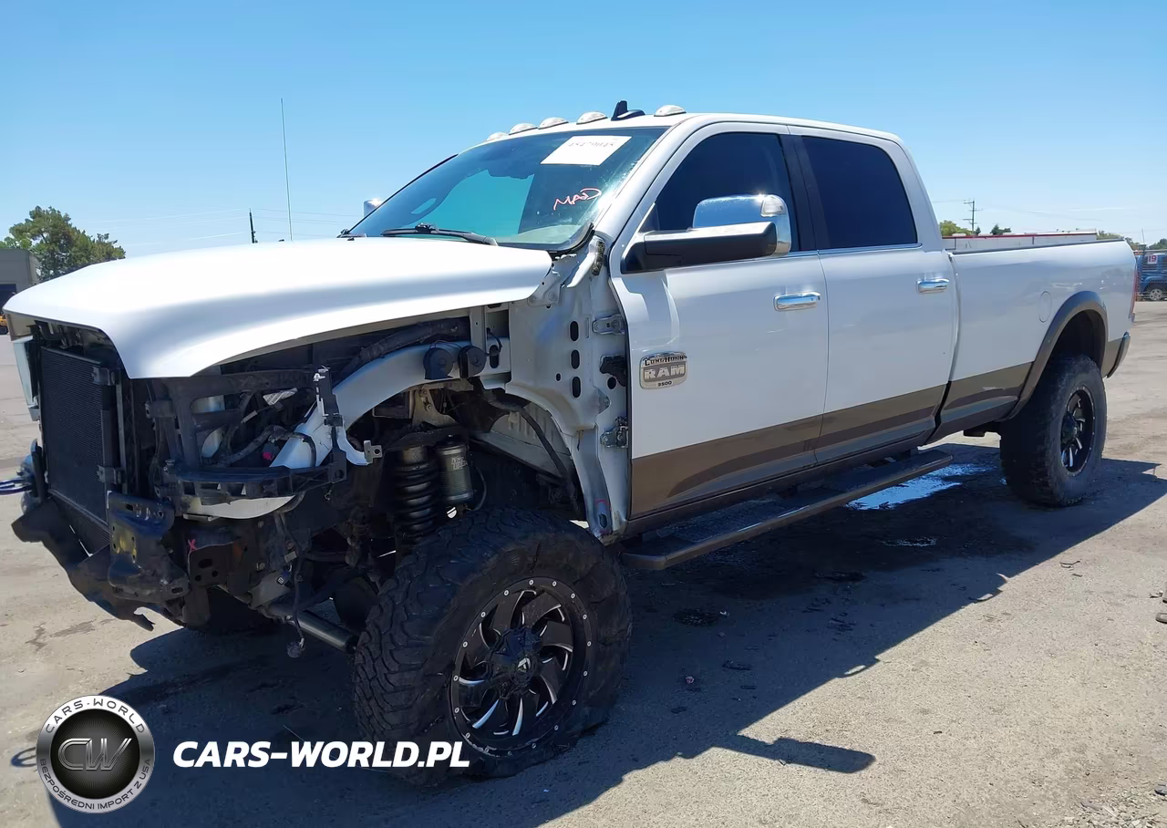 2018 Ram 3500 Laramie Longhorn 4X4 8' Box VIN:3C63R3KL9JG204084 - 2