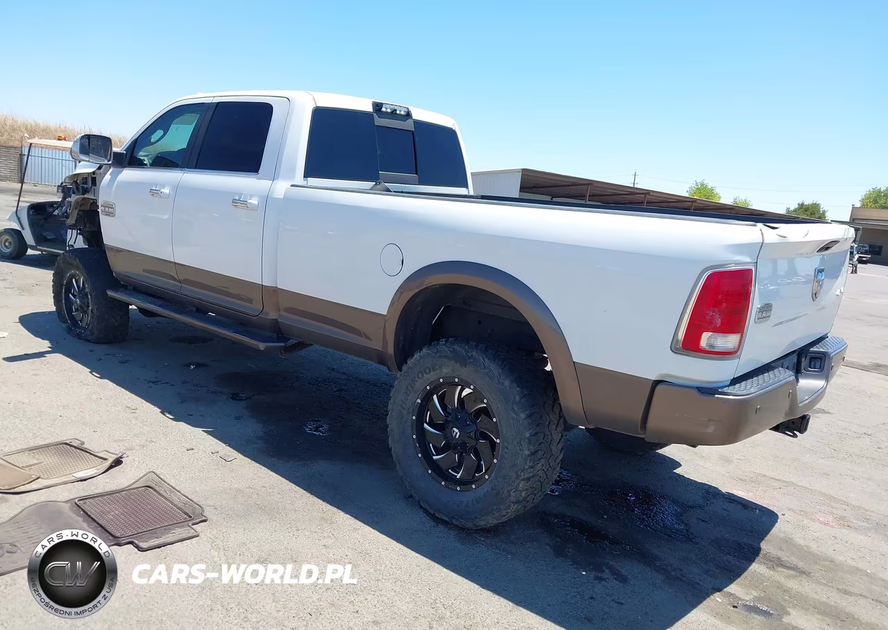 2018 Ram 3500 Laramie Longhorn 4X4 8' Box VIN:3C63R3KL9JG204084 - 3