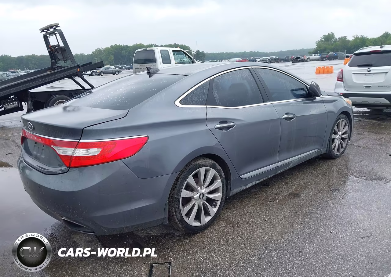 2013 Hyundai Azera VIN:KMHFH4JG5DA204908 - 4