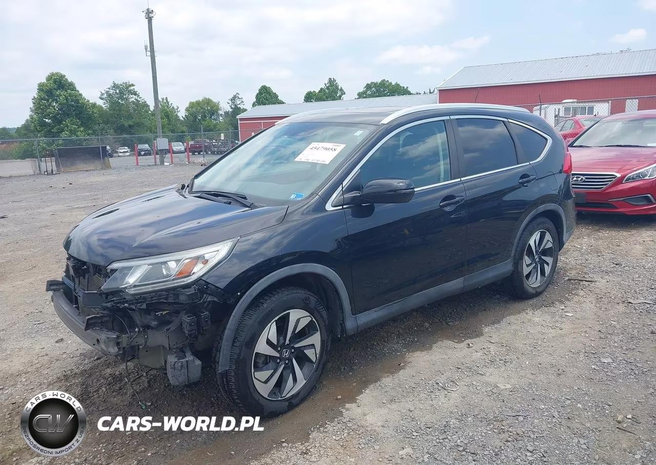 2016 Honda Cr-V Touring VIN:5J6RM4H95GL110647 - 2