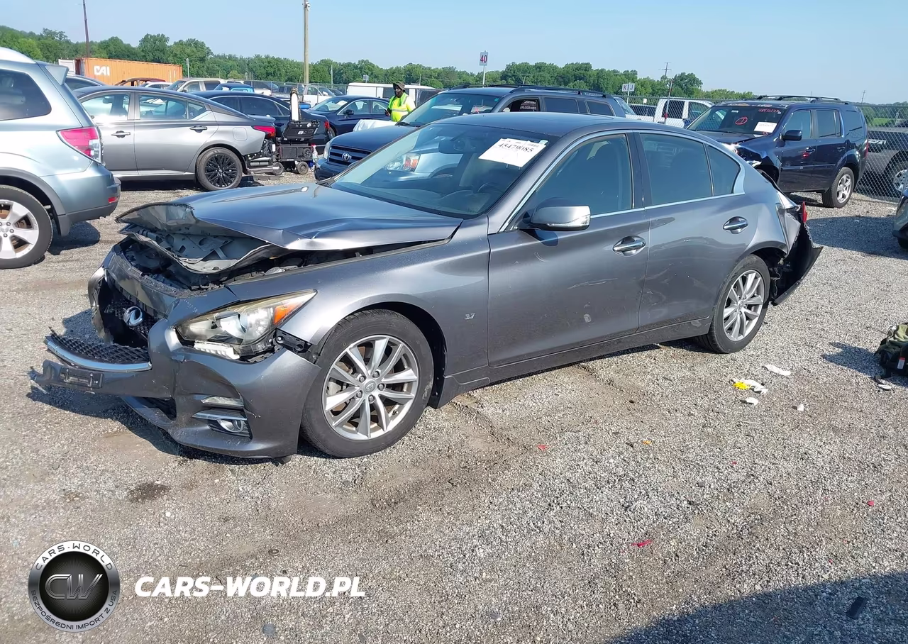 2014 Infiniti Q50 Premium VIN:JN1BV7AR7EM693944 - 2