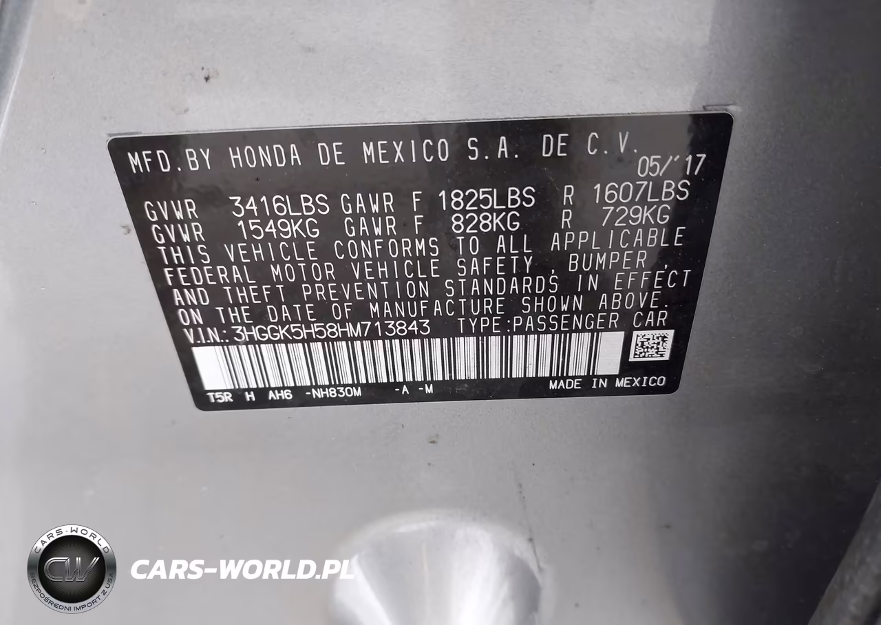 2017 Honda Fit Lx VIN:3HGGK5H58HM713843 - 9