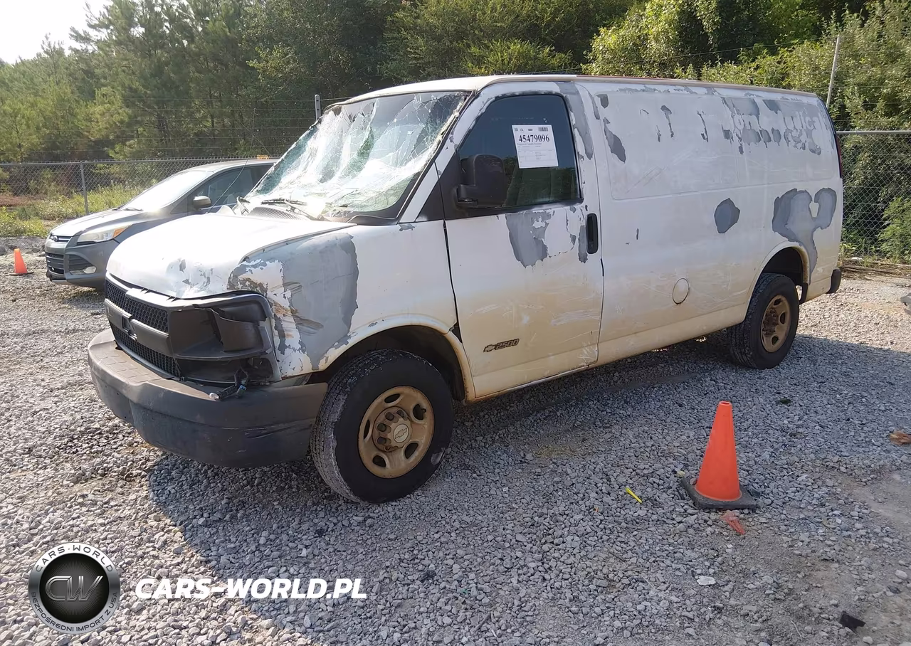 2004 Chevrolet Express VIN:1GCGG25V541142368 - 2