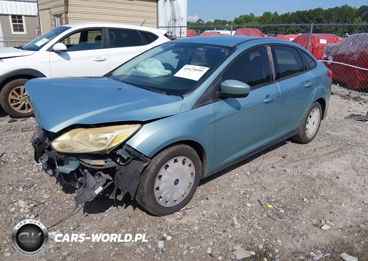 2012 Ford Focus Se VIN:1FAHP3F25CL279012 - 2