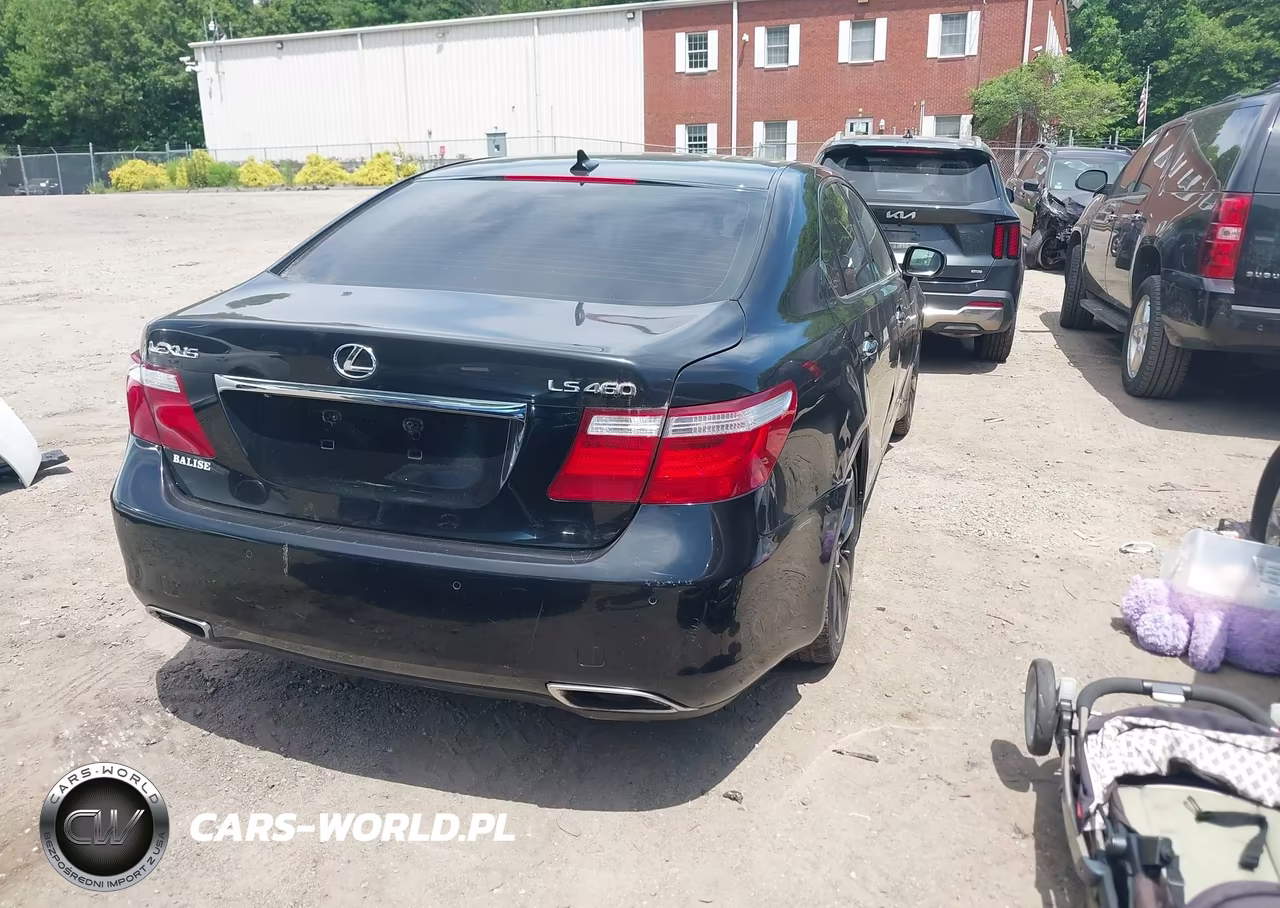 2007 Lexus Ls 460 VIN:JTHBL46F375029796 - 4