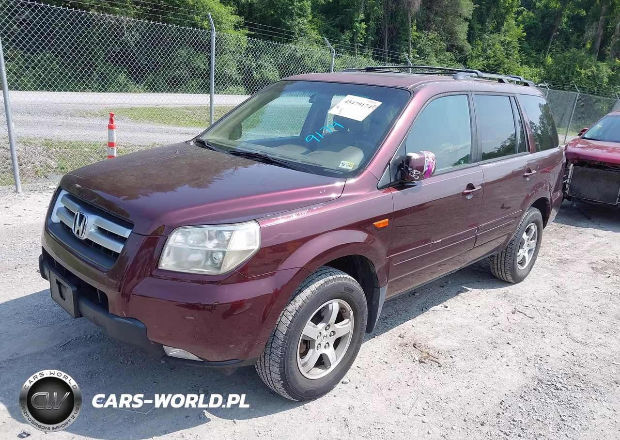 2007 Honda Pilot Ex-L VIN:5FNYF18687B002249 - 2