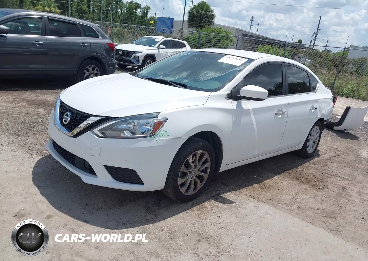 2018 Nissan Sentra Sv VIN:3N1AB7AP0JY227203 - 2