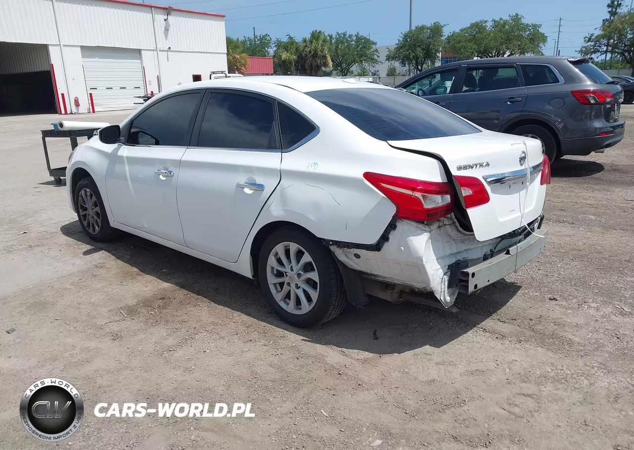 2018 Nissan Sentra Sv VIN:3N1AB7AP0JY227203 - 3