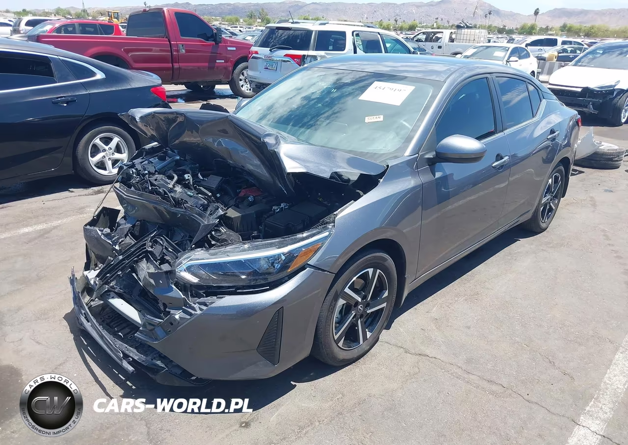 2025 Nissan Sentra Sv VIN:3N1AB8CV4SY394764 - 2
