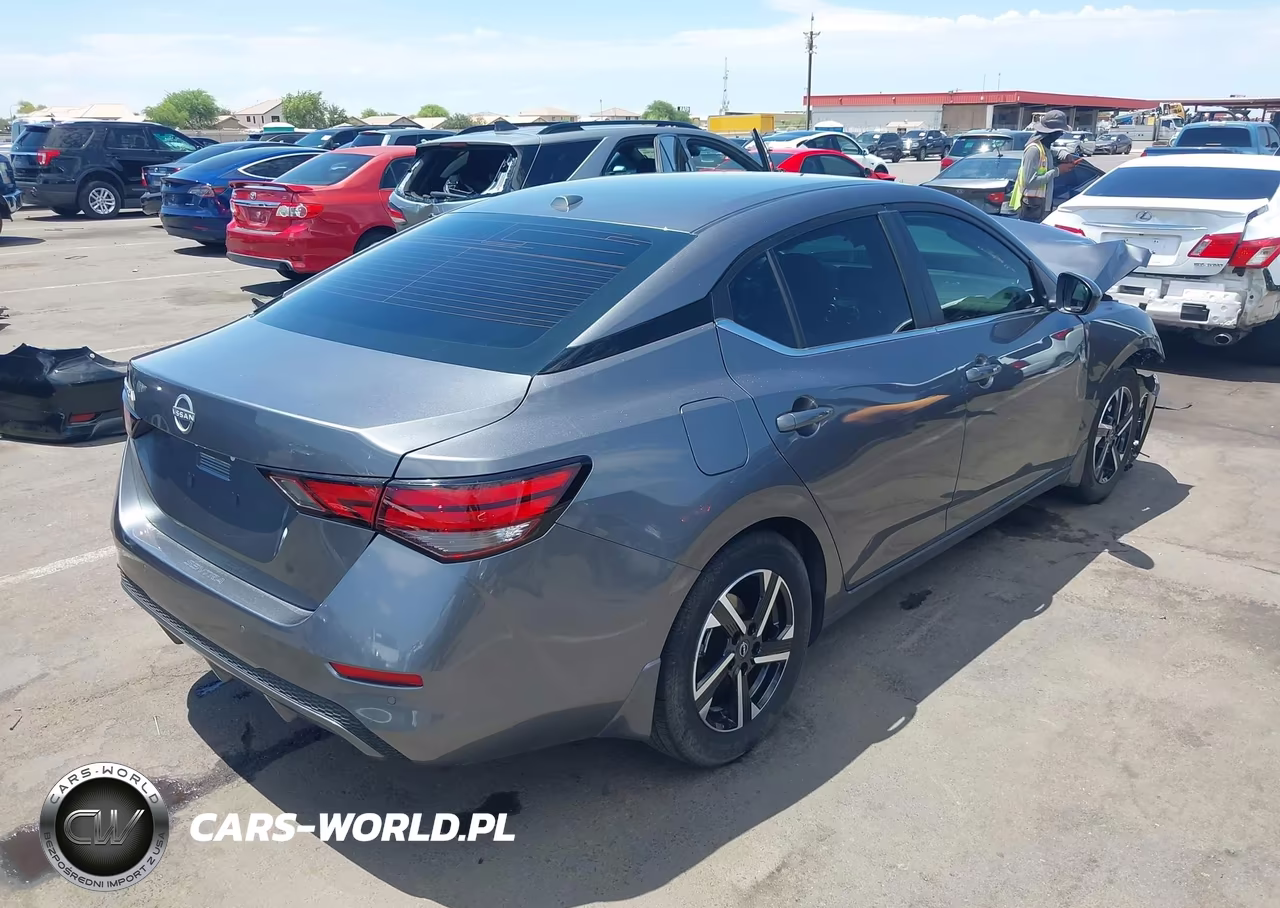 2025 Nissan Sentra Sv VIN:3N1AB8CV4SY394764 - 4