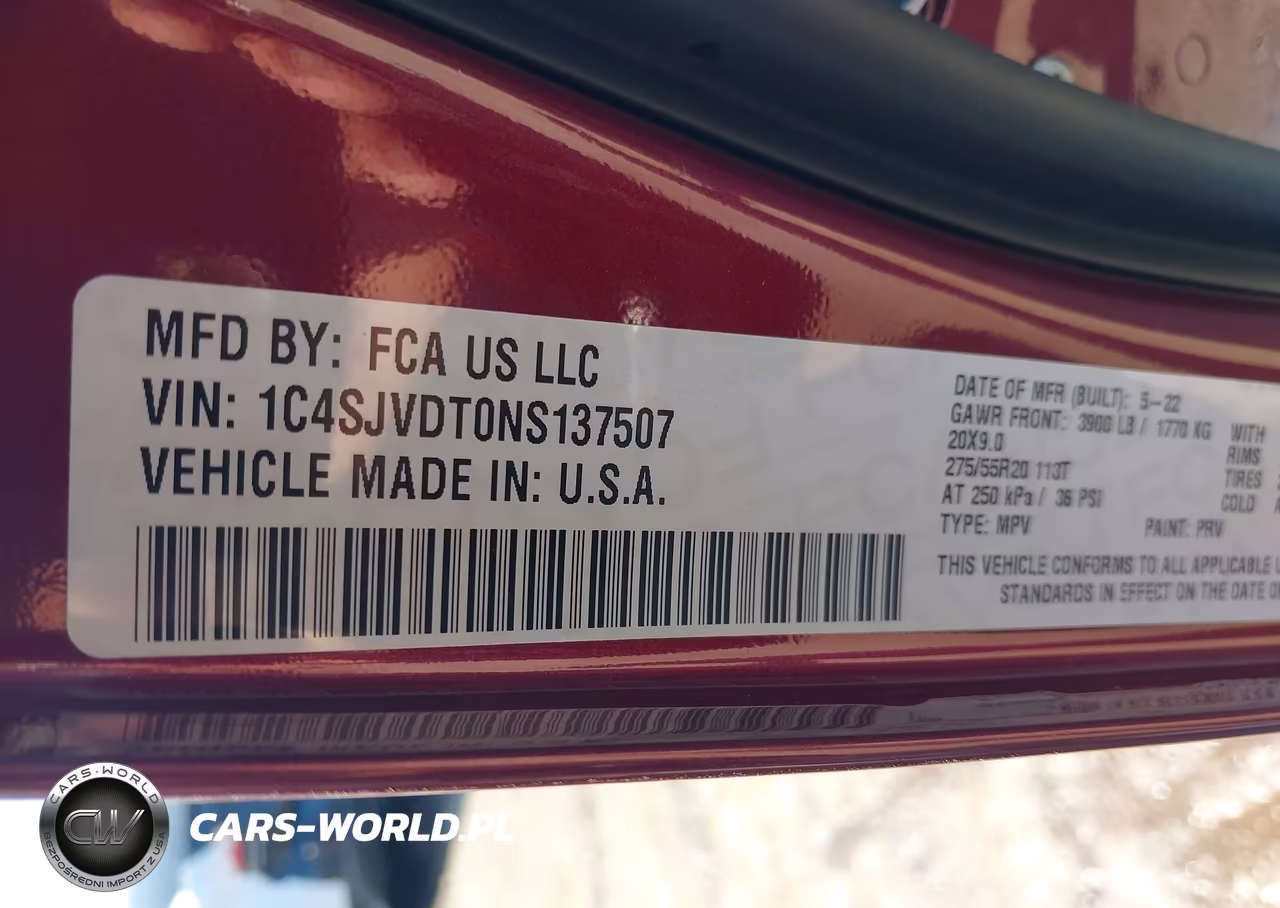 2022 Jeep Wagoneer Series Iii 4X4 VIN:1C4SJVDT0NS137507 - 9
