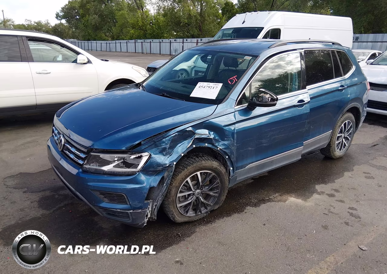 2020 Volkswagen Tiguan 2.0T Se-2.0T Se R-Line Black-2.0T Sel VIN:3VV2B7AX5LM115221 - 2