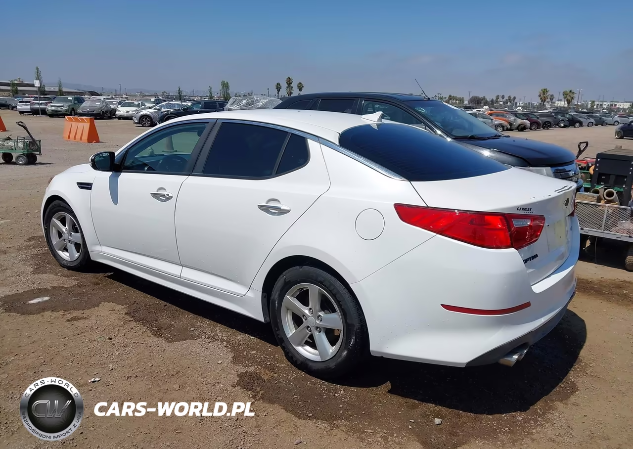 2015 Kia Optima Lx VIN:KNAGM4A78F5653805 - 3