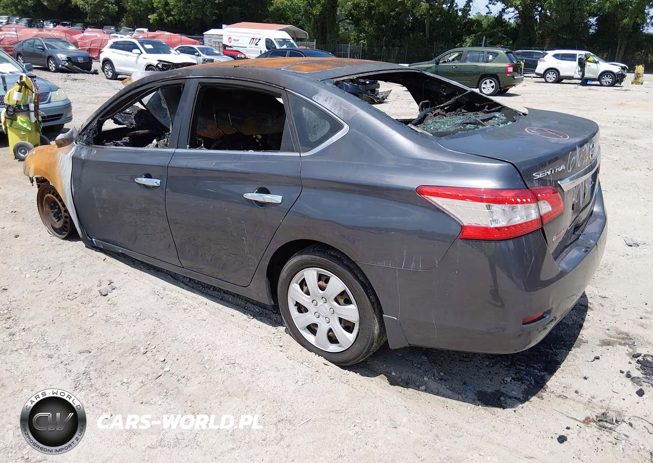2014 Nissan Sentra S VIN:3N1AB7AP8EY339155 - 3