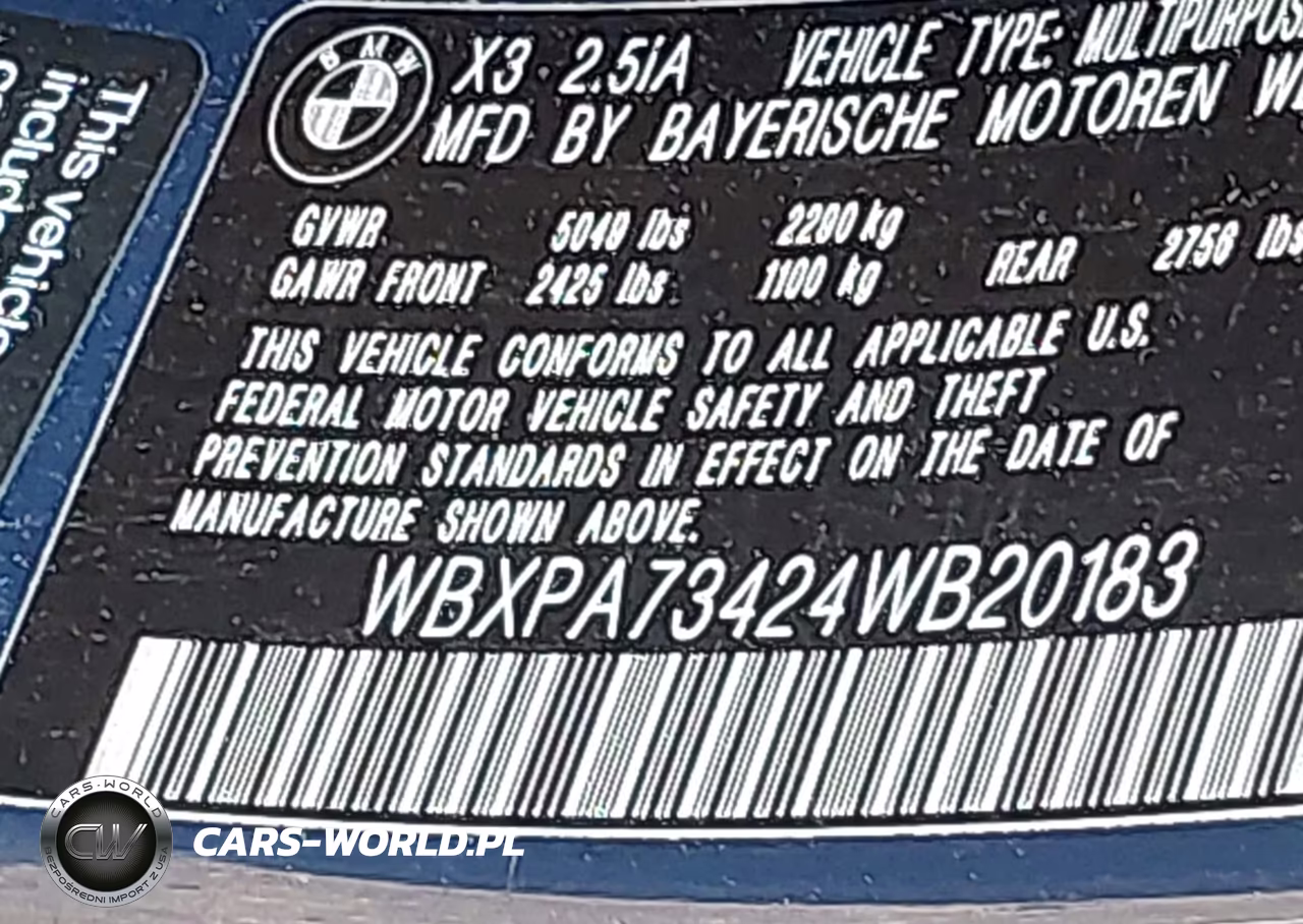 2004 BMW X3 2.5I VIN:WBXPA73424WB20183 - 9