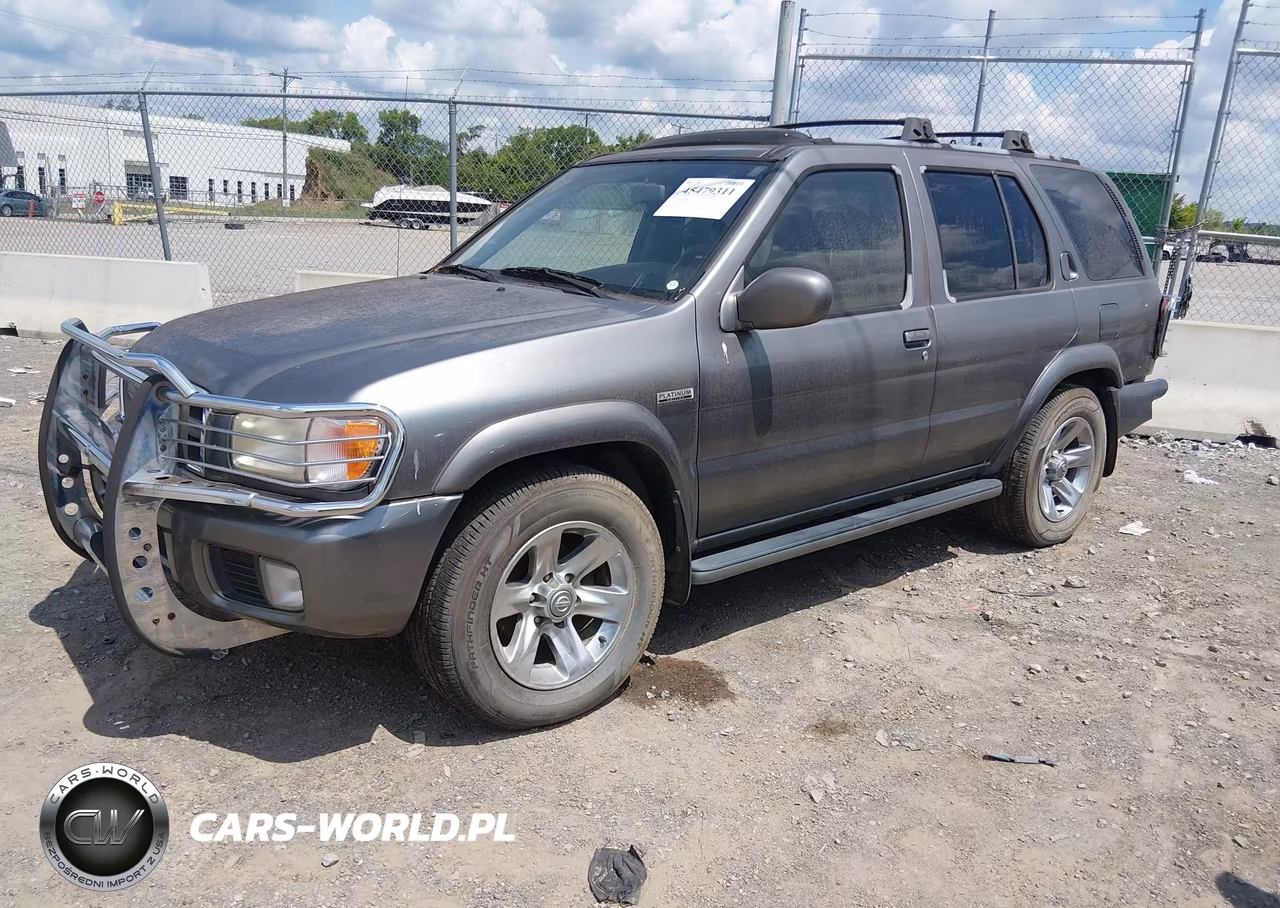 2004 Nissan Pathfinder Le Platinum VIN:JN8DR09X84W806084 - 2