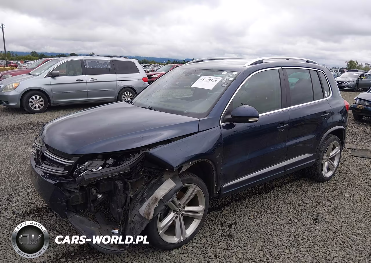 2015 Volkswagen Tiguan R-Line VIN:WVGAV7AX8FW550221 - 2