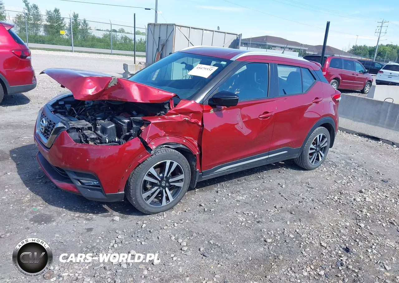 2019 Nissan Kicks Sr VIN:3N1CP5CU7KL544847 - 2