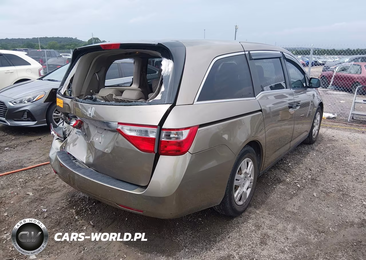 2011 Honda Odyssey Lx VIN:5FNRL5H22BB022264 - 4