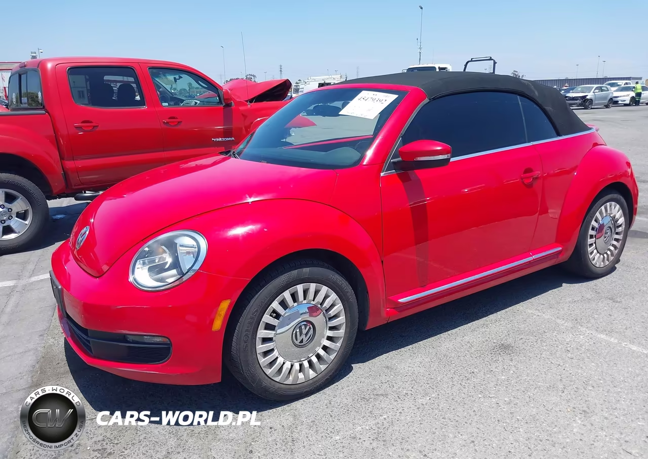 2014 Volkswagen Beetle 2.5L VIN:3VW5P7AT1EM805221 - 2