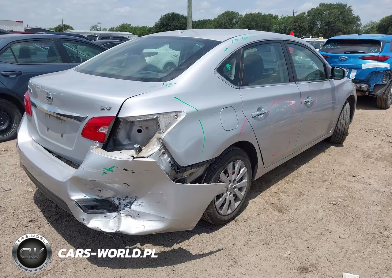 2017 Nissan Sentra Sv VIN:3N1AB7AP7HL670441 - 4