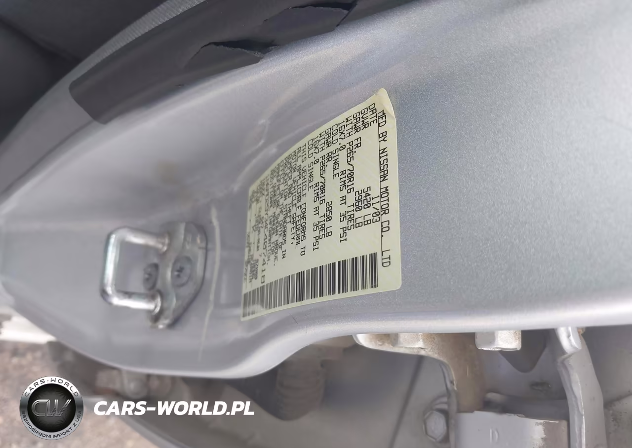 2004 Nissan Frontier Sc-V6 VIN:1N6MD29Y34C407418 - 9