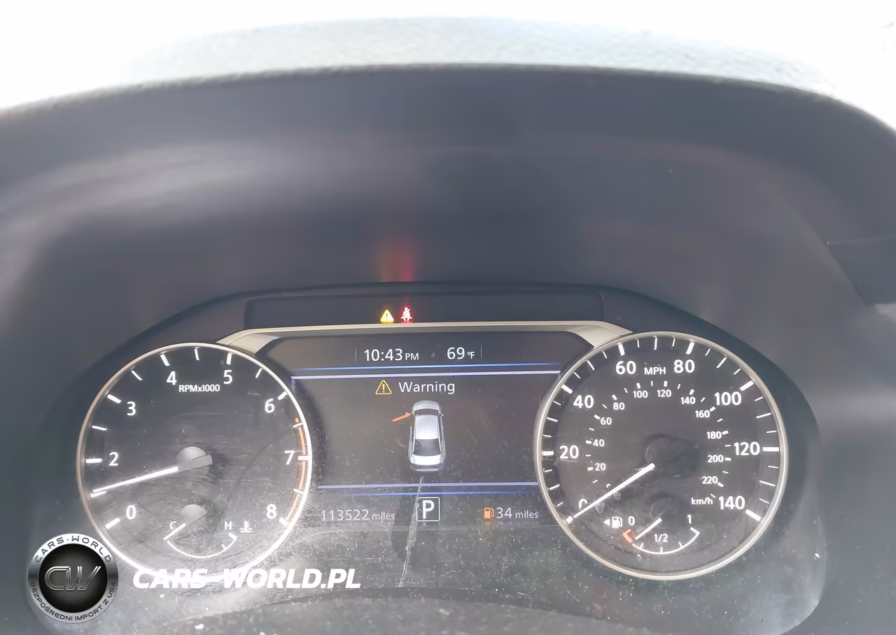 2022 Nissan Altima Sv Fwd VIN:1N4BL4DV1NN317332 - 7
