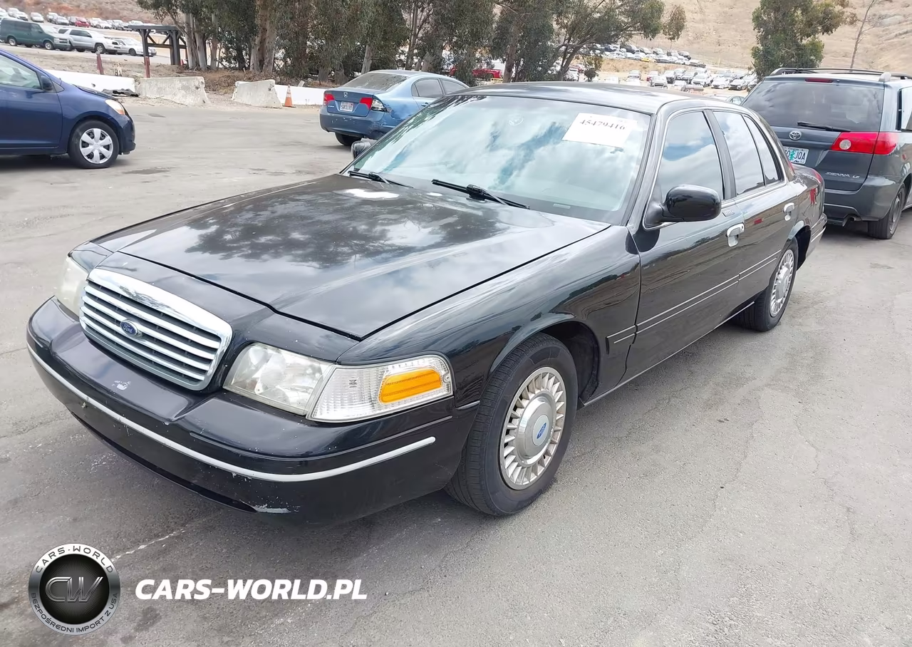 1998 Ford Crown Victoria Lx VIN:2FAFP74W7WX180624 - 2