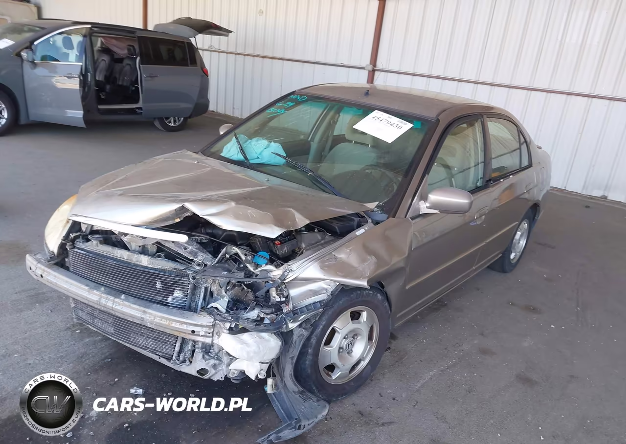 2003 Honda Civic Hybrid VIN:JHMES95683S031991 - 2