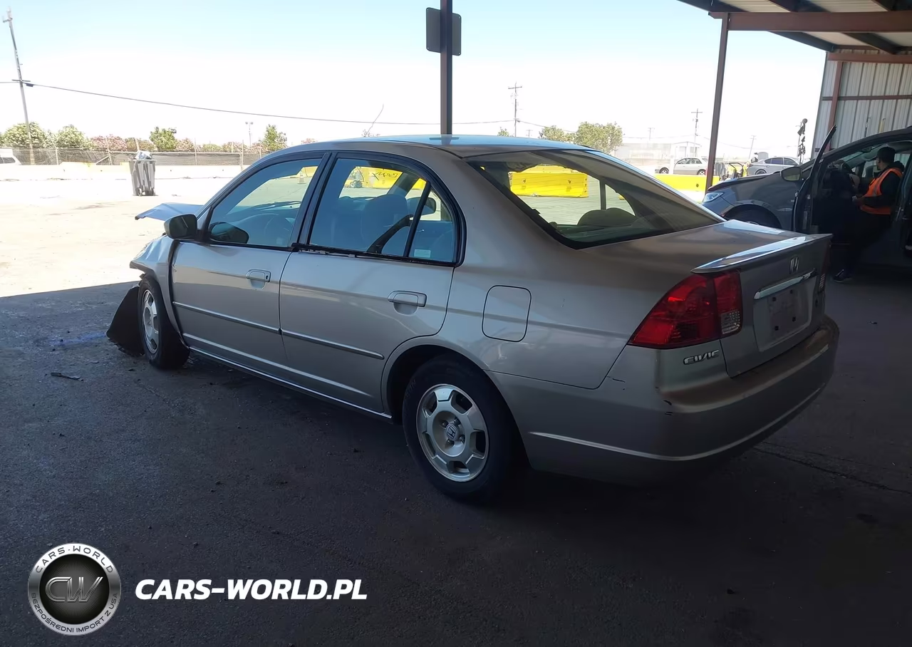 2003 Honda Civic Hybrid VIN:JHMES95683S031991 - 3