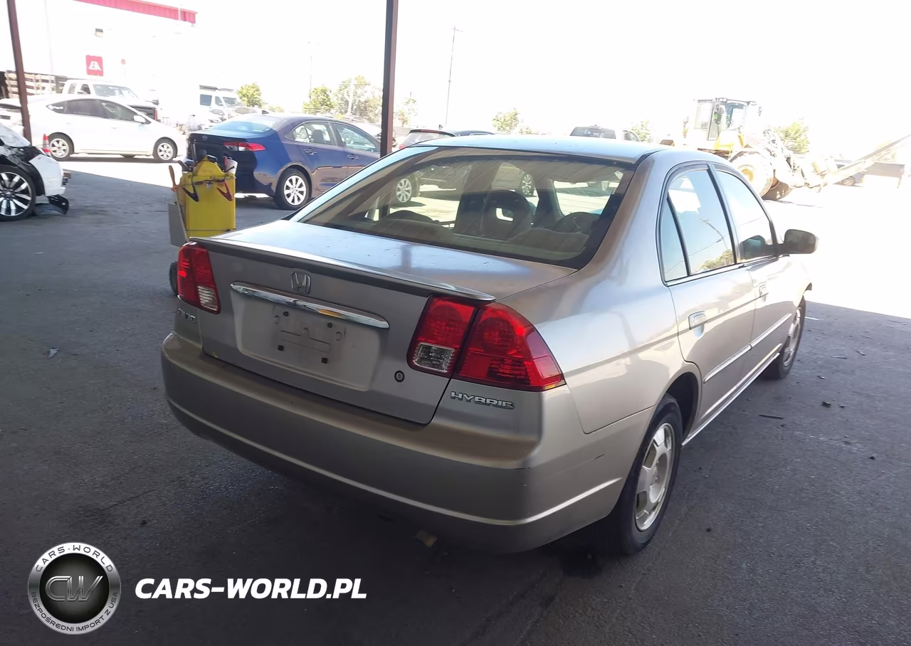2003 Honda Civic Hybrid VIN:JHMES95683S031991 - 4