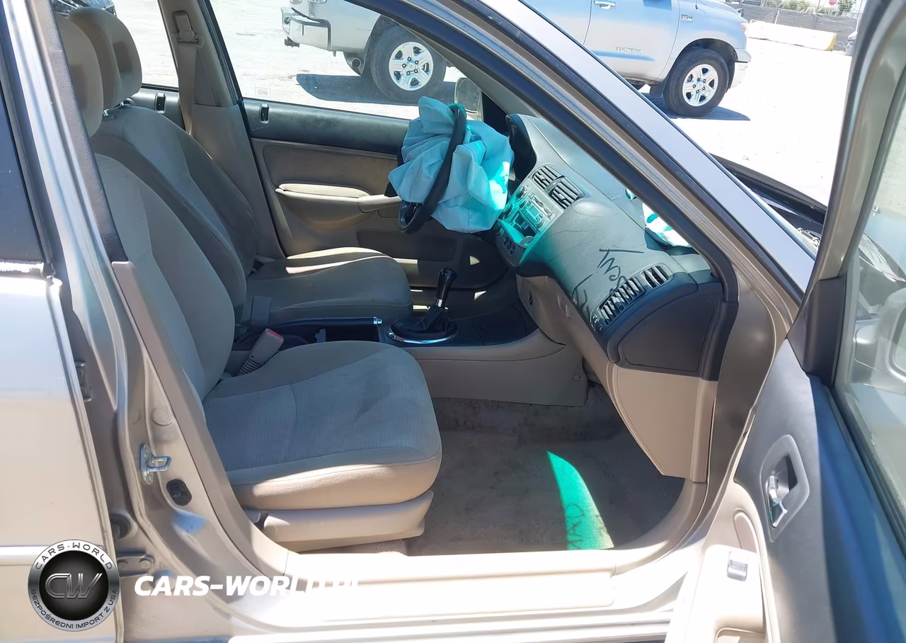 2003 Honda Civic Hybrid VIN:JHMES95683S031991 - 5