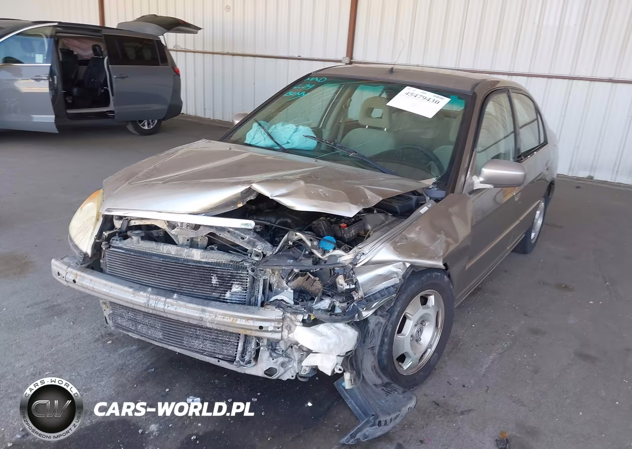 2003 Honda Civic Hybrid VIN:JHMES95683S031991 - 6