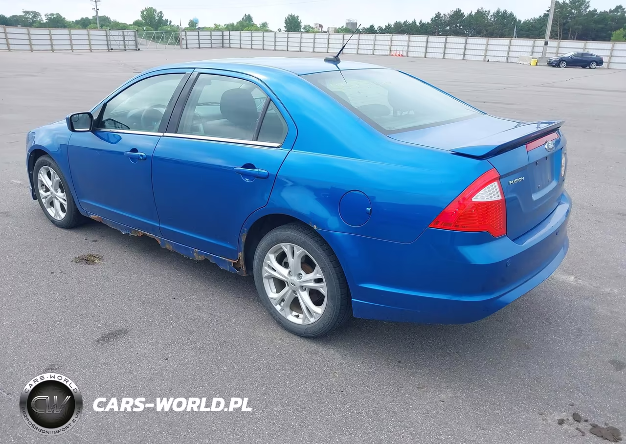 2012 Ford Fusion Se VIN:3FAHP0HA2CR125054 - 3