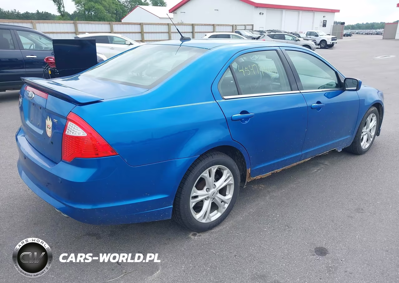 2012 Ford Fusion Se VIN:3FAHP0HA2CR125054 - 4