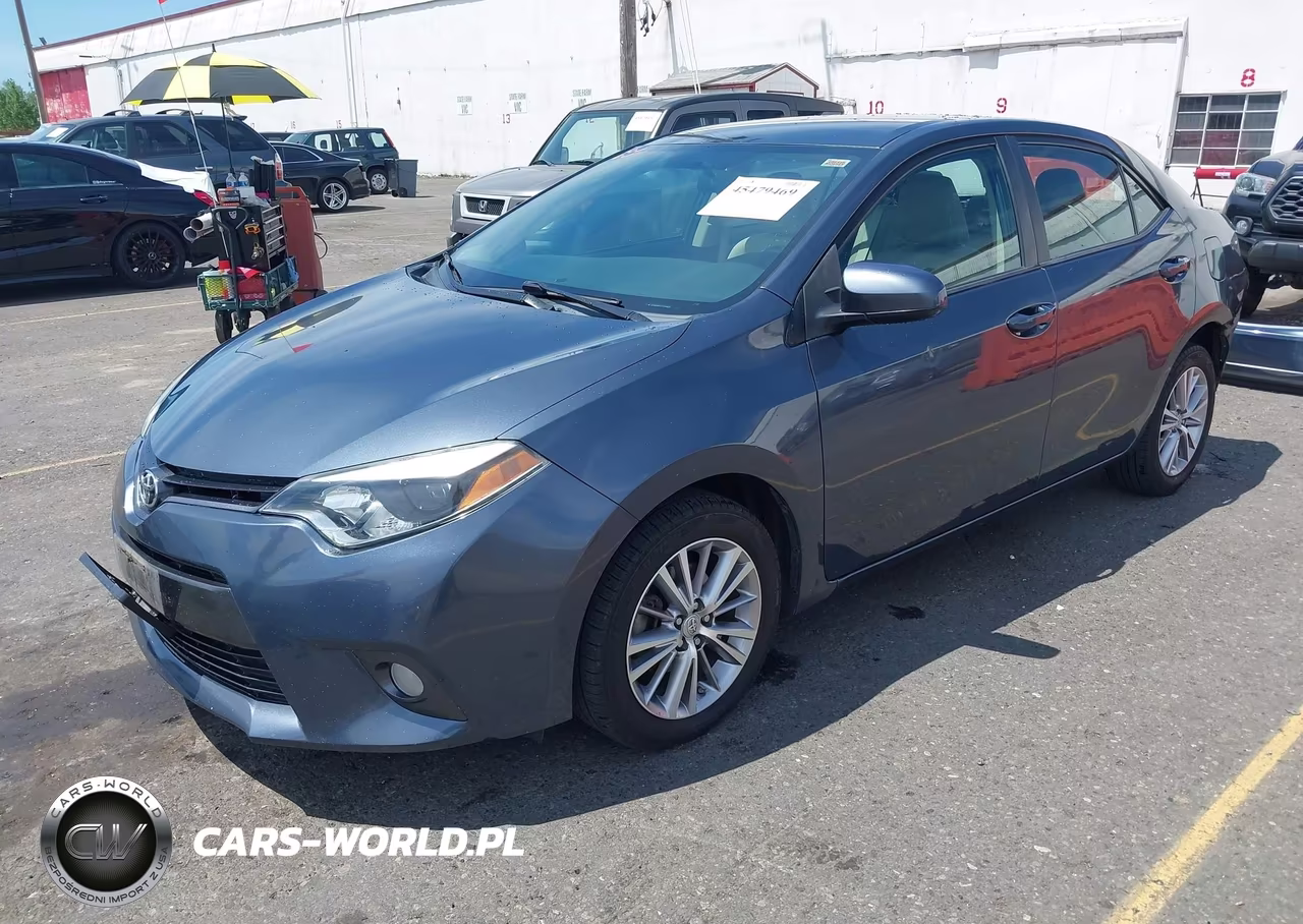 2015 Toyota Corolla Le Plus VIN:5YFBURHE5FP359649 - 2