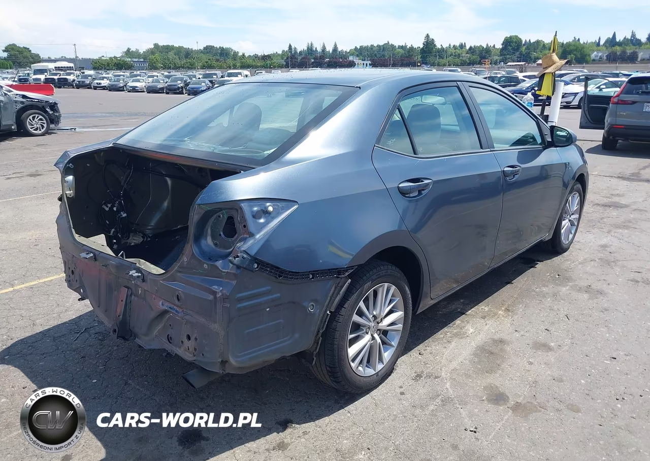 2015 Toyota Corolla Le Plus VIN:5YFBURHE5FP359649 - 4