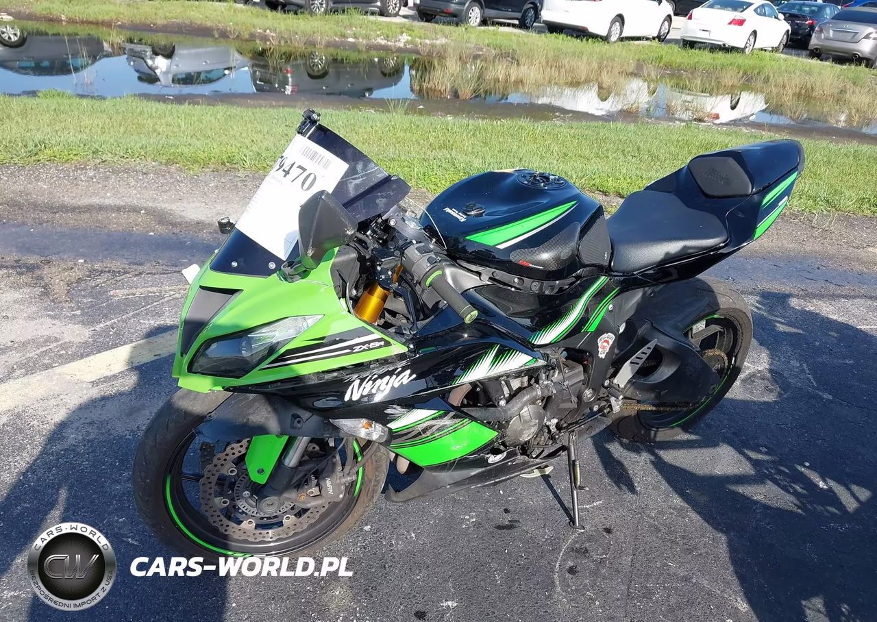 2013 Kawasaki Zx636 E VIN:JKBZXJE15DA002455 - 2